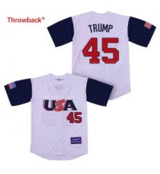 USA National Team 45 Trump Base Ball Jersey