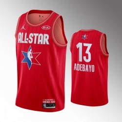 Heat 13 Bam Adebayo Red 2020 NBA All Star Jordan Brand Swingman Jersey