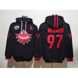 Men Team Canada 97 Connor McDavid Black Ageless Must Have Lace Up Pullover Hoodie Men Team Canada 97 Connor McDavid Black Ageless Must Have Lace Up Pullover Hoodie