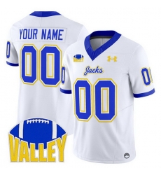 Men South Dakota State Jackrabbits Active Player Custom White 2025 F U S E Vapor Limited Stitched Football Jersey Men South Dakota State Jackrabbits Active Player Custom White 2025 F U S E Vapor Limited Stitched Football Jersey