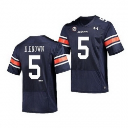 Auburn Tigers Derrick Brown Navy Replica Men'S Jersey