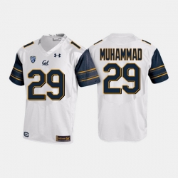 California Golden Bears Khalfani Muhammad College Football White Jersey