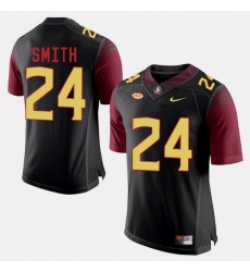 Florida State Seminoles Terrance Smith College Football Black Jersey