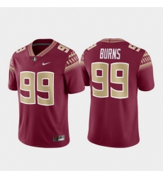 Men Florida State Seminoles Brian Burns 99 Garnet Alumni Football Game Jersey