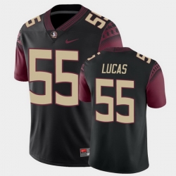 Men Florida State Seminoles Dontae Lucas College Football Black Alternate Game Jersey