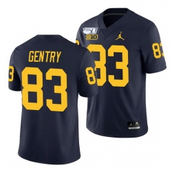 Michigan Wolverines Zach Gentry Navy College Football Men'S Jersey