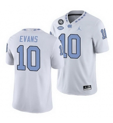 North Carolina Tar Heels Desmond Evans White Game Football Replica Jersey