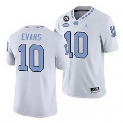 North Carolina Tar Heels Desmond Evans White Game Football Replica Jersey