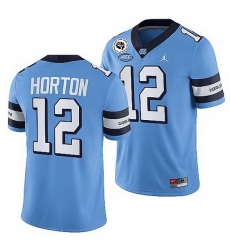 North Carolina Tar Heels Ethan Horton Blue College Football Alumni Jersey