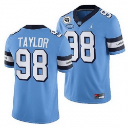 North Carolina Tar Heels Lawrence Taylor Blue College Football Alumni Jersey