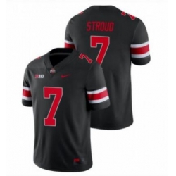 Men Ohio State Buckeyes C.J.Stroud Black Game Men'S Jersey