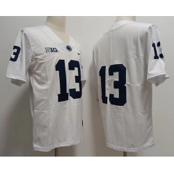 Men Penn State Nittany Lions #13 Kaytron Allen White College Football Jersey