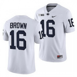 penn state nittany lions ji'ayir brown white college football men jersey