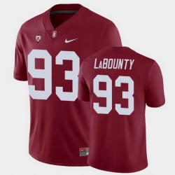 Men Stanford Cardinal Trey Labounty College Football Cardinal Game Jersey