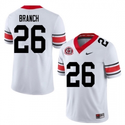 2020 Men #26 Daran Branch Georgia Bulldogs 1980 National Champions 40th Anniversary College Football