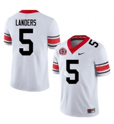 2020 Men #5 Matt Landers Georgia Bulldogs 1980 National Champions 40th Anniversary College Football