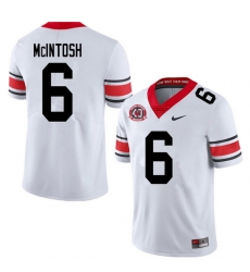 2020 Men #6 Kenny McIntosh Georgia Bulldogs 1980 National Champions 40th Anniversary College Footbal