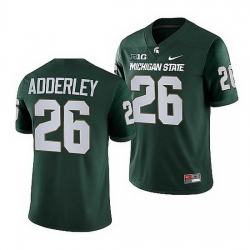 Michigan State Spartans Herb Adderley Green College Football Nfl Game Jersey