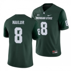 Michigan State Spartans Jalen Nailor Green College Football Michigan State Spartans Jersey