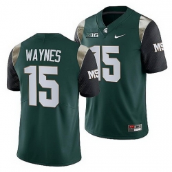 Michigan State Spartans Trae Waynes Green College Football Men Jersey