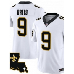Saints Brees Women White Jersey