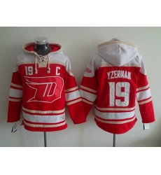 Men Detroit Red Wings 19 Steve Yzerman Red 2016 Stadium Series NHL Hoodie