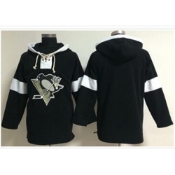 Pittsburgh Penguins Blank Black Pullover Men NHL Hoodie