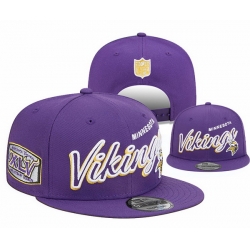 Minnesota Vikings Snapback Cap 25G016 Minnesota Vikings Snapback Cap 25G016