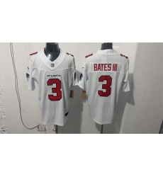 Men Atlanta Falcons 3 Jessie Bates III White 2026 New F U S E Vapor Untouchable Limited Stitched Football Jersey Men Atlanta Falcons 3 Jessie Bates III White 2026 New F U S E Vapor Untouchable Limited Stitched Football Jersey
