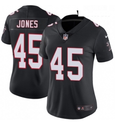 Womens Nike Atlanta Falcons 45 Deion Jones Black Alternate Vapor Untouchable Limited Player NFL Jersey