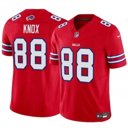 Men Buffalo Bills 88 Dawson Knox Red 2024 F U S E Vapor Untouchable Limited Stitched Football Jersey