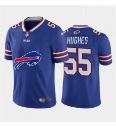 Nike Bills 55 Jerry Hughes Royal Team Big Logo Vapor Untouchable Limited Jersey