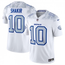 Women Buffalo Bills 10 Khalil Shakir White 2025 F U S E Rivalries Vapor Untouchable Stitched Football Jersey Women Buffalo Bills 10 Khalil Shakir White 2025 F U S E Rivalries Vapor Untouchable Stitched Football Jersey