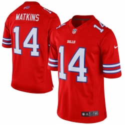 Nike Buffalo Bills #14 Sammy Watkins Red Youth Stitched NFL Elite Rush Jersey Nike Buffalo Bills #14 Sammy Watkins Red Youth Stitched NFL Elite Rush Jersey