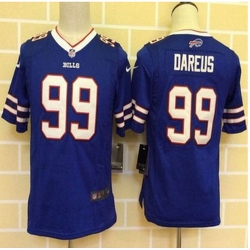 Youth New Buffalo Bills #99 Marcell Dareus Royal Blue Team Color Stitched NFL Elite Jersey Youth New Buffalo Bills #99 Marcell Dareus Royal Blue Team Color Stitched NFL Elite Jersey