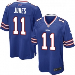 Youth Nike Buffalo Bills 11 Zay Jones Game Royal Blue Team Color NFL Jersey Youth Nike Buffalo Bills 11 Zay Jones Game Royal Blue Team Color NFL Jersey