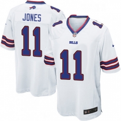 Youth Nike Buffalo Bills 11 Zay Jones Game White NFL Jersey Youth Nike Buffalo Bills 11 Zay Jones Game White NFL Jersey