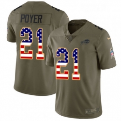 Youth Nike Buffalo Bills 21 Jordan Poyer Limited OliveUSA Flag 2017 Salute to Service NFL Jersey Youth Nike Buffalo Bills 21 Jordan Poyer Limited OliveUSA Flag 2017 Salute to Service NFL Jersey