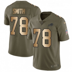 Youth Nike Buffalo Bills 78 Bruce Smith Limited OliveGold 2017 Salute to Service NFL Jersey Youth Nike Buffalo Bills 78 Bruce Smith Limited OliveGold 2017 Salute to Service NFL Jersey