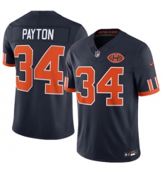 Men Chicago Bears 34 Walter Payton Navy 2026 F U S E Rivalries Collection Limited Stitched Football Jersey Men Chicago Bears 34 Walter Payton Navy 2026 F U S E Rivalries Collection Limited Stitched Football Jersey