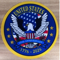 Men Chicago Bears United States 1776 2026 250 Anniversary Patch Biaog