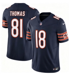 Men Chicago Bears Zavion Thomas #81 Blue F U S E 2026 Draft Stitched Football Jersey Men Chicago Bears Zavion Thomas #81 Blue F U S E 2026 Draft Stitched Football Jersey
