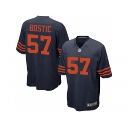 Nike Chicago Bears 57 Jon Bostic Blue Game Orange Number NFL Jersey Nike Chicago Bears 57 Jon Bostic Blue Game Orange Number NFL Jersey