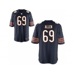 Nike Chicago Bears 69 Jared Allen Blue Game NFL Jersey Nike Chicago Bears 69 Jared Allen Blue Game NFL Jersey