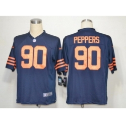 Nike Chicago Bears 90 Julius Peppers Blue Game Orange Number NFL Jersey Nike Chicago Bears 90 Julius Peppers Blue Game Orange Number NFL Jersey
