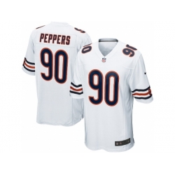 Nike Chicago Bears 90 Julius Peppers White Game NFL Jersey Nike Chicago Bears 90 Julius Peppers White Game NFL Jersey