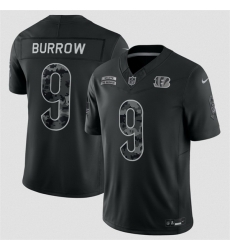 Youth Cincinnati Bengals 9 Joe Burrow Black 2026 Salute to Service Limited Stitched Football Jersey Youth Cincinnati Bengals 9 Joe Burrow Black 2026 Salute to Service Limited Stitched Football Jersey