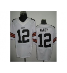 Nike Cleveland Browns 12 Colt Mccoy White Elite NFL Jersey