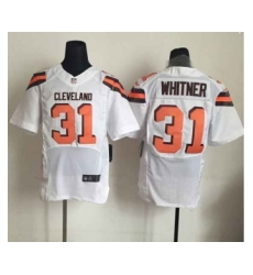 nike nfl jerseys cleveland browns 31 whitner white[Elite][new style]