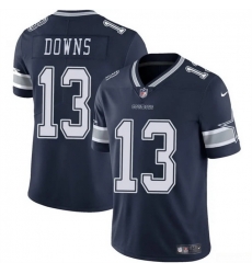 Men Dallas Cowboys  13 Caleb Downs Navy 2026 Draft Vapor Untouchable Limited Stitched Football Jersey